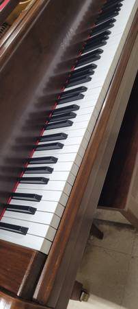 Beautiful Black Walnut Sojin Baby Grand Piano - Image 5 Beautiful Black Walnut Sojin Baby Grand Piano - Image 5