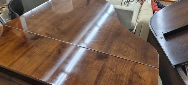 Beautiful Black Walnut Sojin Baby Grand Piano - Image 3 Beautiful Black Walnut Sojin Baby Grand Piano - Image 3