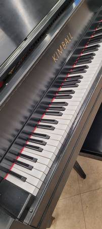 Sweet Ebony Kimball Baby Grand Piano - Image 5 Sweet Ebony Kimball Baby Grand Piano - Image 5