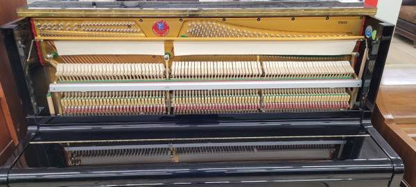 Gorgeous Ebony Schirmer &Amp; Son Studio Piano - Image 9 Gorgeous Ebony Schirmer &Amp; Son Studio Piano - Image 9