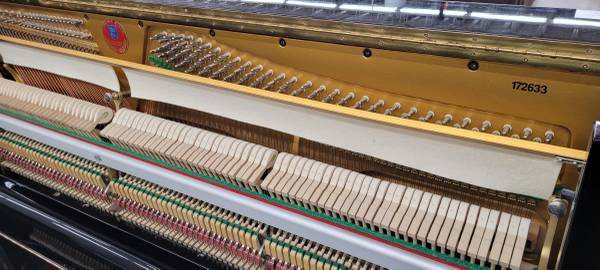 Gorgeous Ebony Schirmer &Amp; Son Studio Piano - Image 8 Gorgeous Ebony Schirmer &Amp; Son Studio Piano - Image 8