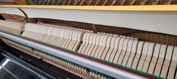 Gorgeous Ebony Schirmer &Amp; Son Studio Piano - Image 6 Gorgeous Ebony Schirmer &Amp; Son Studio Piano - Image 6