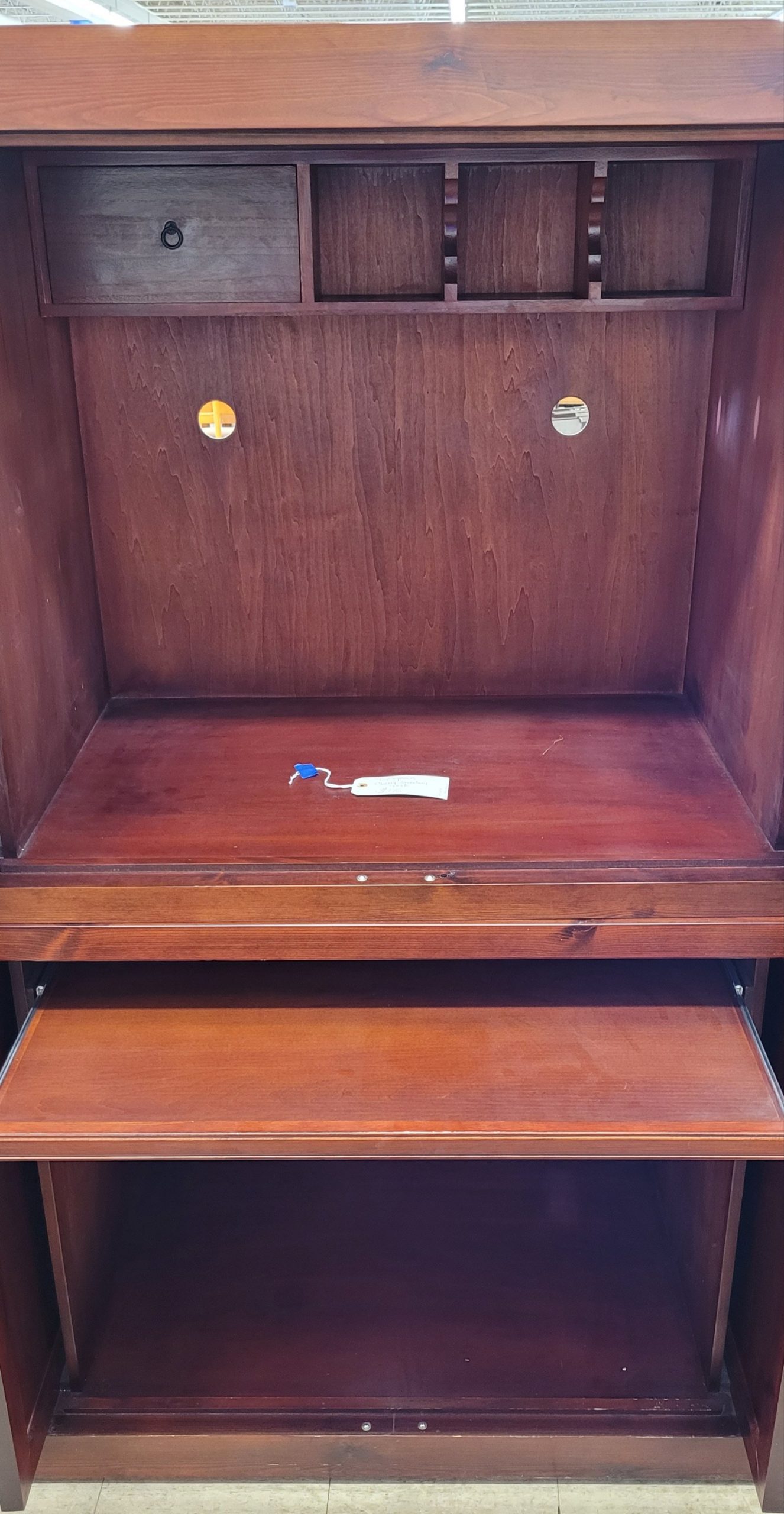 Gorgeous Cherry Secretary Desk - Image 3 Gorgeous Cherry Secretary Desk - Image 3