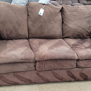 Chocolate Microfiber Couch