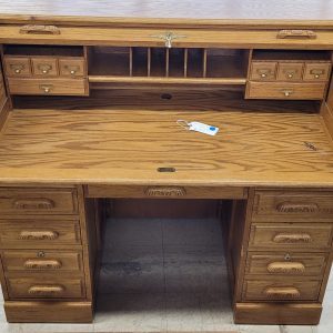 Oak Roll Top Desk