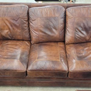 Brown Leather Couch