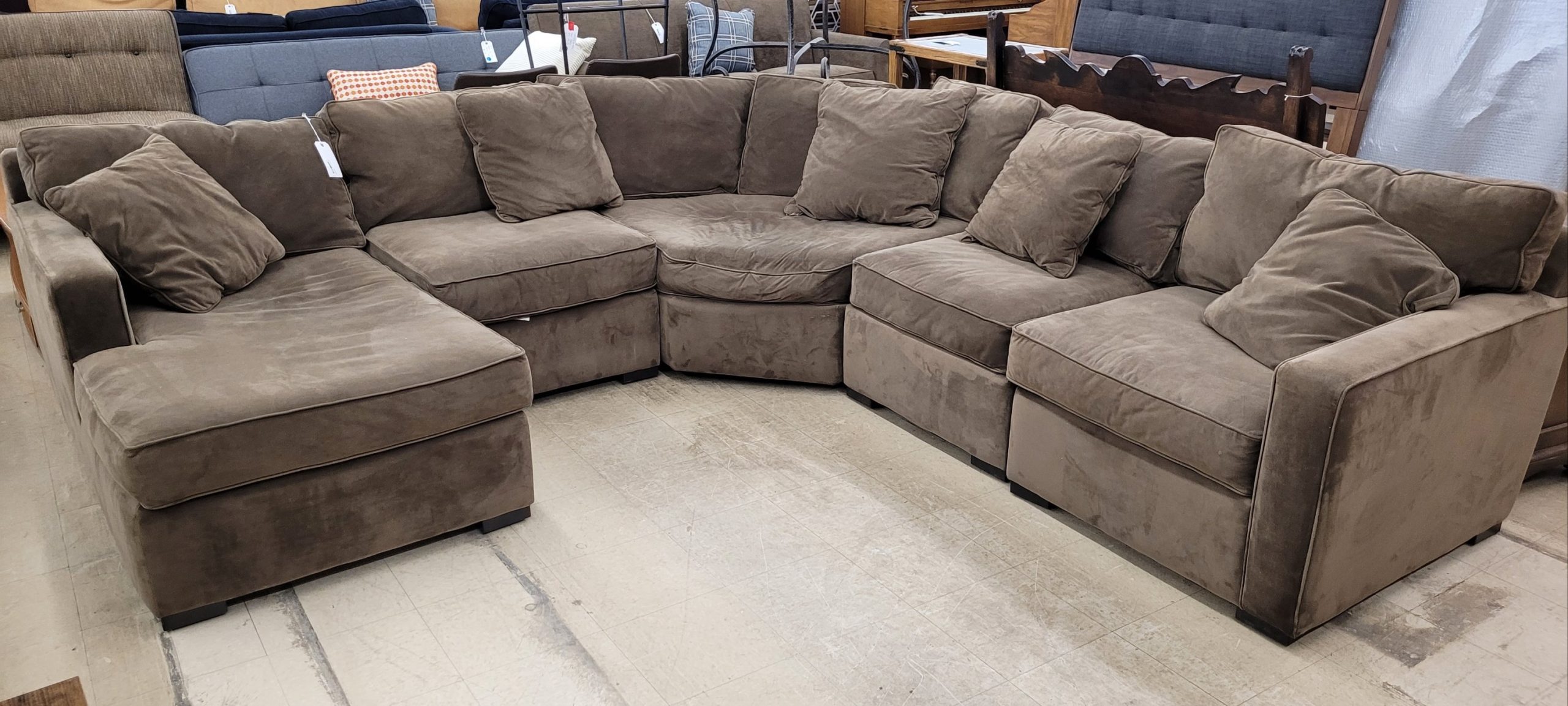 5Pc Sectional Couch W/Chaise Lounge 5Pc Sectional Couch W/Chaise Lounge