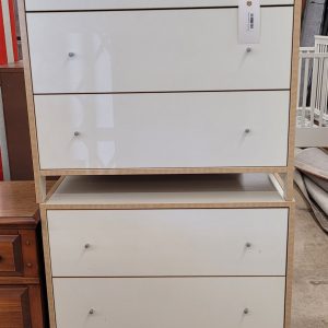 3 Drawer Dresser Set of 2